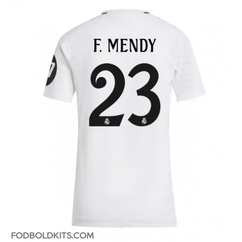 Real Madrid Ferland Mendy #23 Hjemmebanetrøje Dame 2024-25 Kortærmet